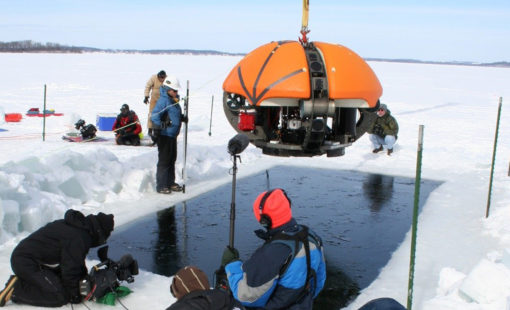 Stone Aerospace - Testing Autonomous Underwater Vehicle