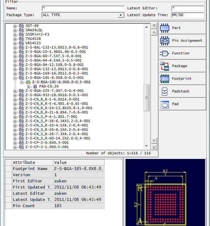 bauteilerstellung und pcb footprint erstellen mit dem component editor