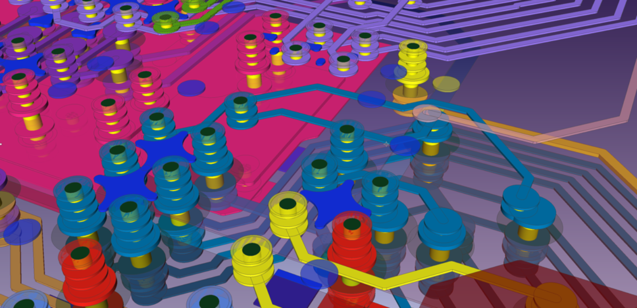 Routing a PCB design in a native 3D Tool