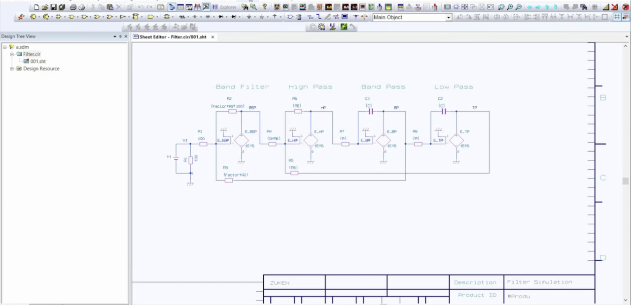 How to Simulate Analog Circuit Design in Design Gateway