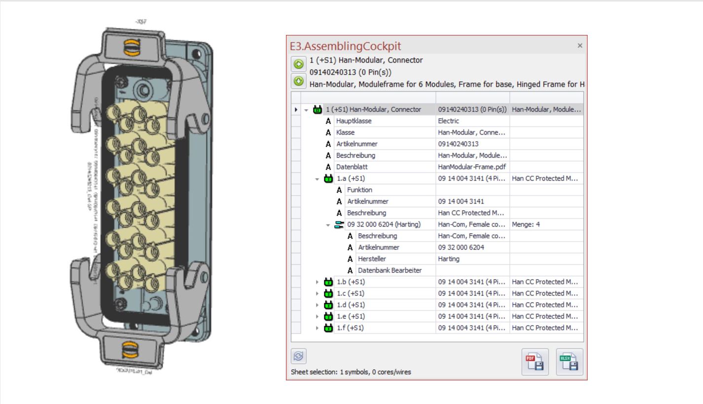 digitally guided control cabinet assembly