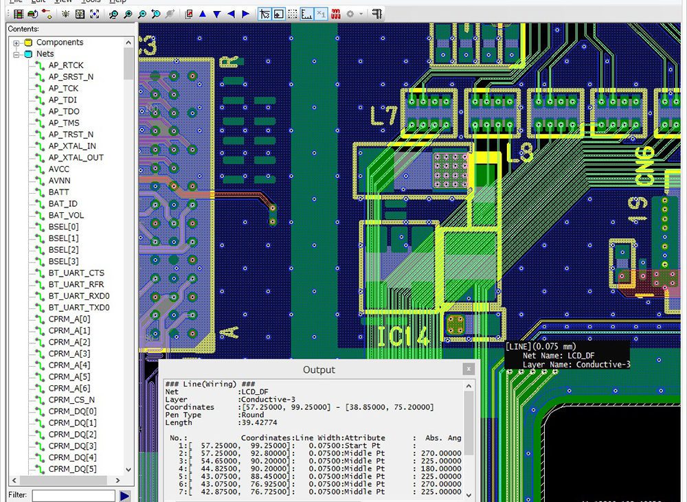 CR-8000 - Free CAD PCB Board design viewer