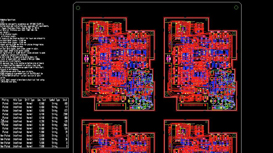 PCB design for manufacturing (DFM)