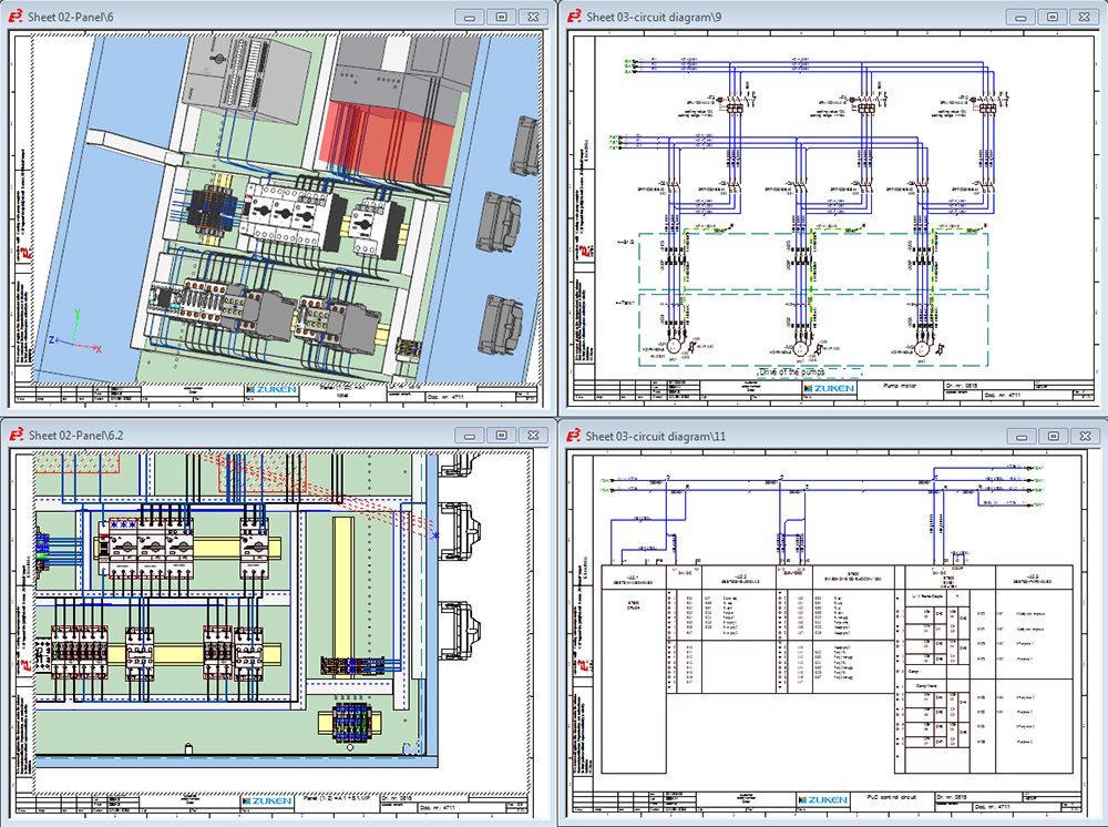 Electrical Panel Design Software and Routing in 3D | E3