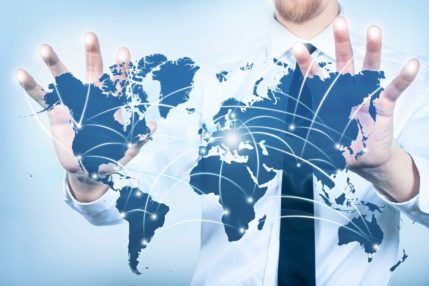 man-interacting-with-global-map-429x286