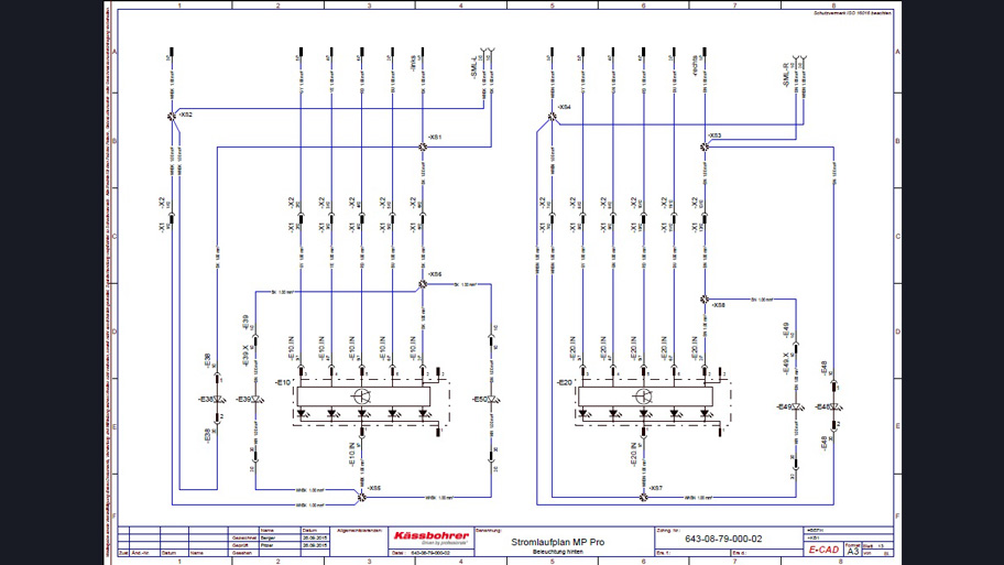 Kaessbohrer-Stromlaufplan-Lichtanlage