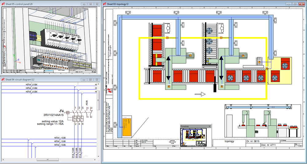 electrical topology sheet