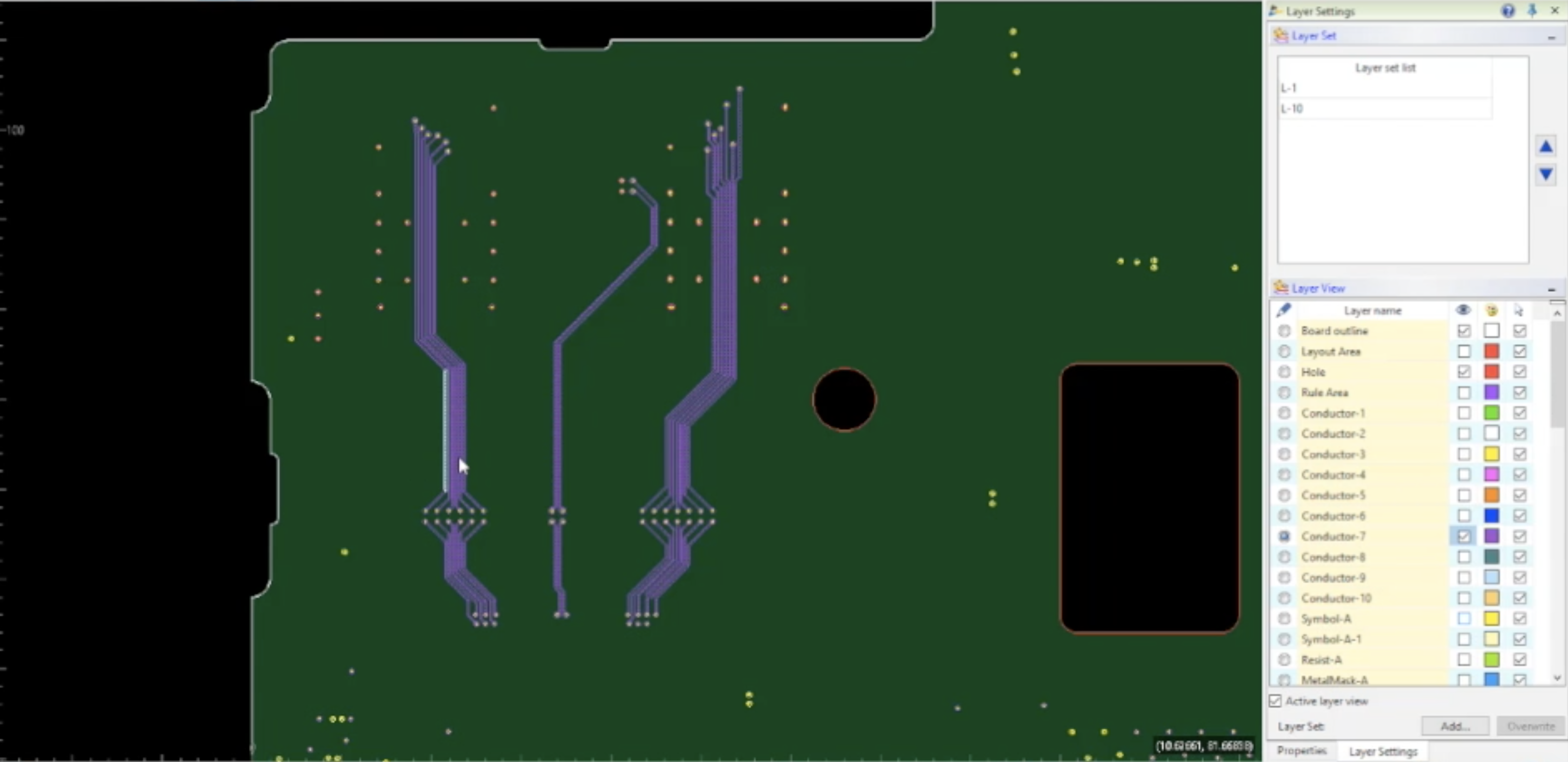 Defining PCB Editor Layer Color Preferences for Altium Designer