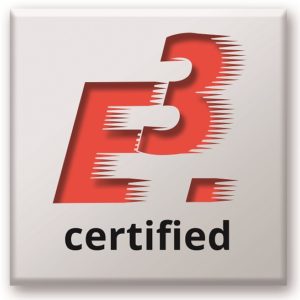 E3.certifed logo