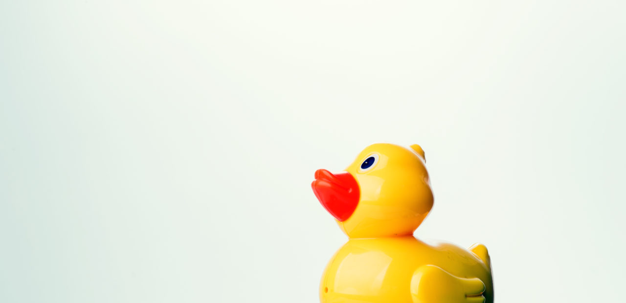 Project efficiency with E3.series – A vibrant yellow rubber ducky symbolizes simplicity in project settings management for electrical design software