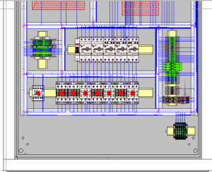 3D Panel Design. panel design tool, electrical panel building tools, control panel building tools, all achieved in E3