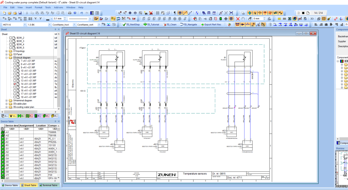 E3 Cable Software Drawing.pdf Rent E3.series 365 - Zuken EN