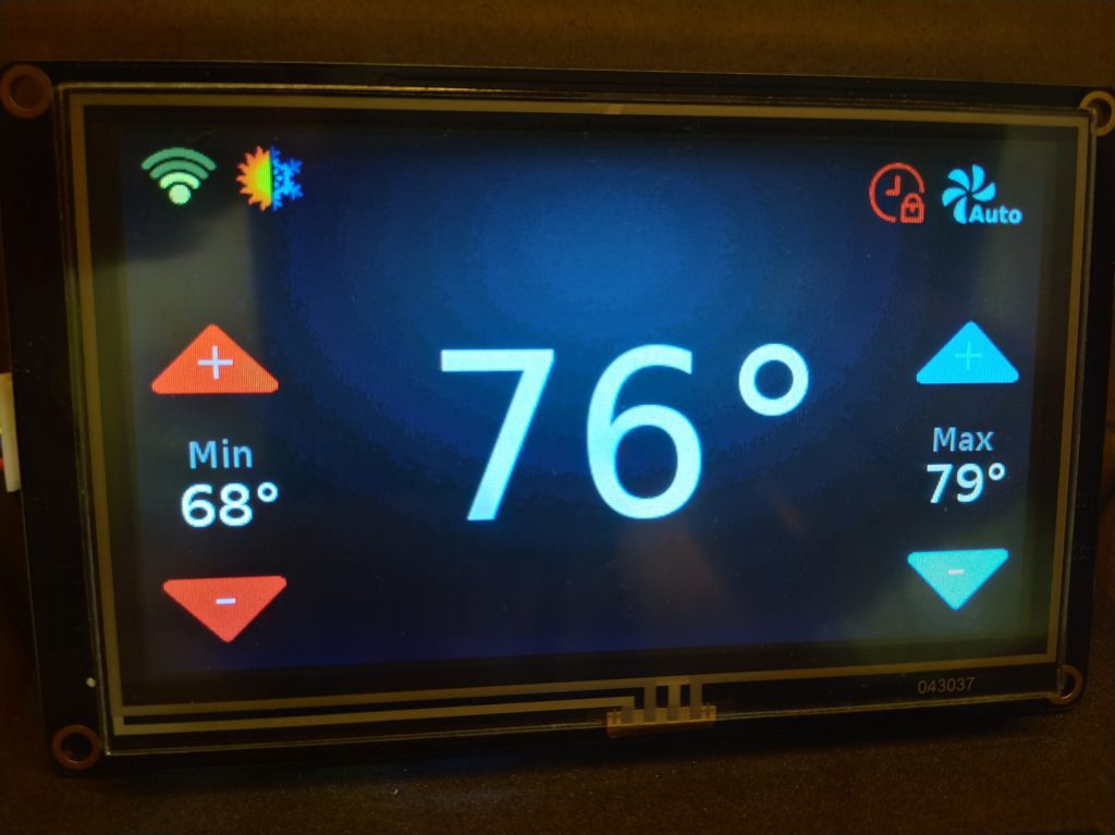 Smart thermostat display screen. Meet Mike Applications Engineer, Zuken