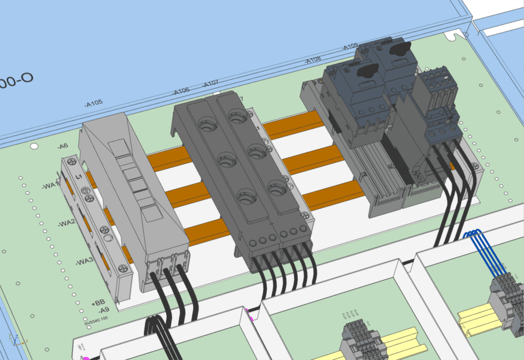 E3 series 2022 update - overview of electrical cabinet features