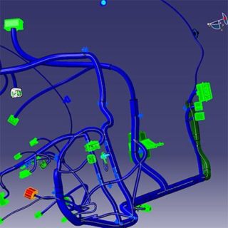 3D wire Harness design - Zuken E3.3DTransformer