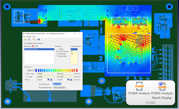 ir-drop-result-power-integrity-simluation