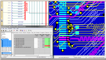 cadstar place and route editor