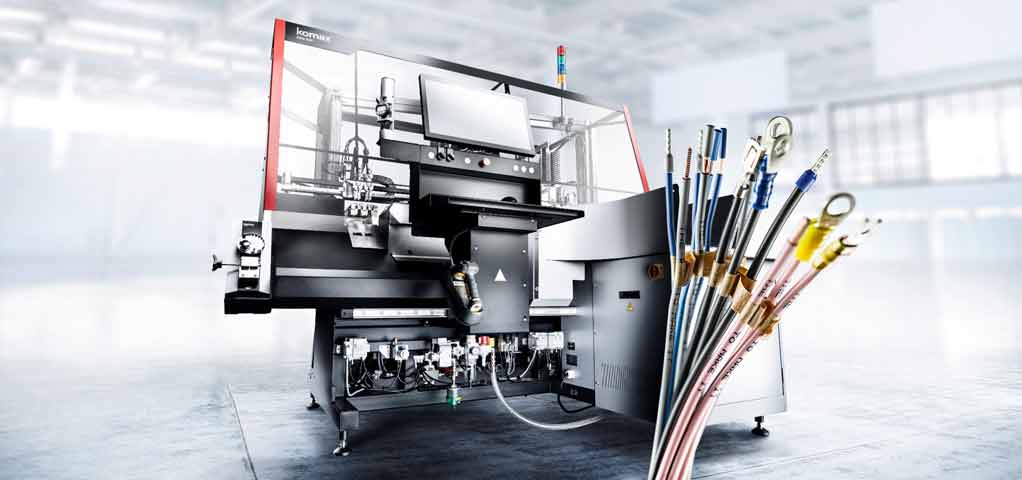 Smart Cabinet: Cable applications using ultrasonic technology for modern control cabinet assembly