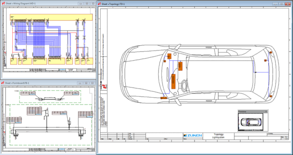 Electrical systems topology planning - Zuken US