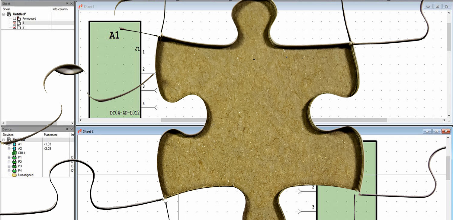 Creating Off Sheet Connections in E3.series