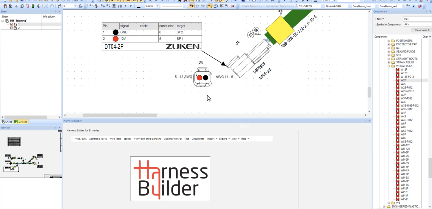 Harness Builder Additional Parts