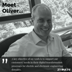 Meet Oliver: head of Strategic Data Management in Zuken Europe