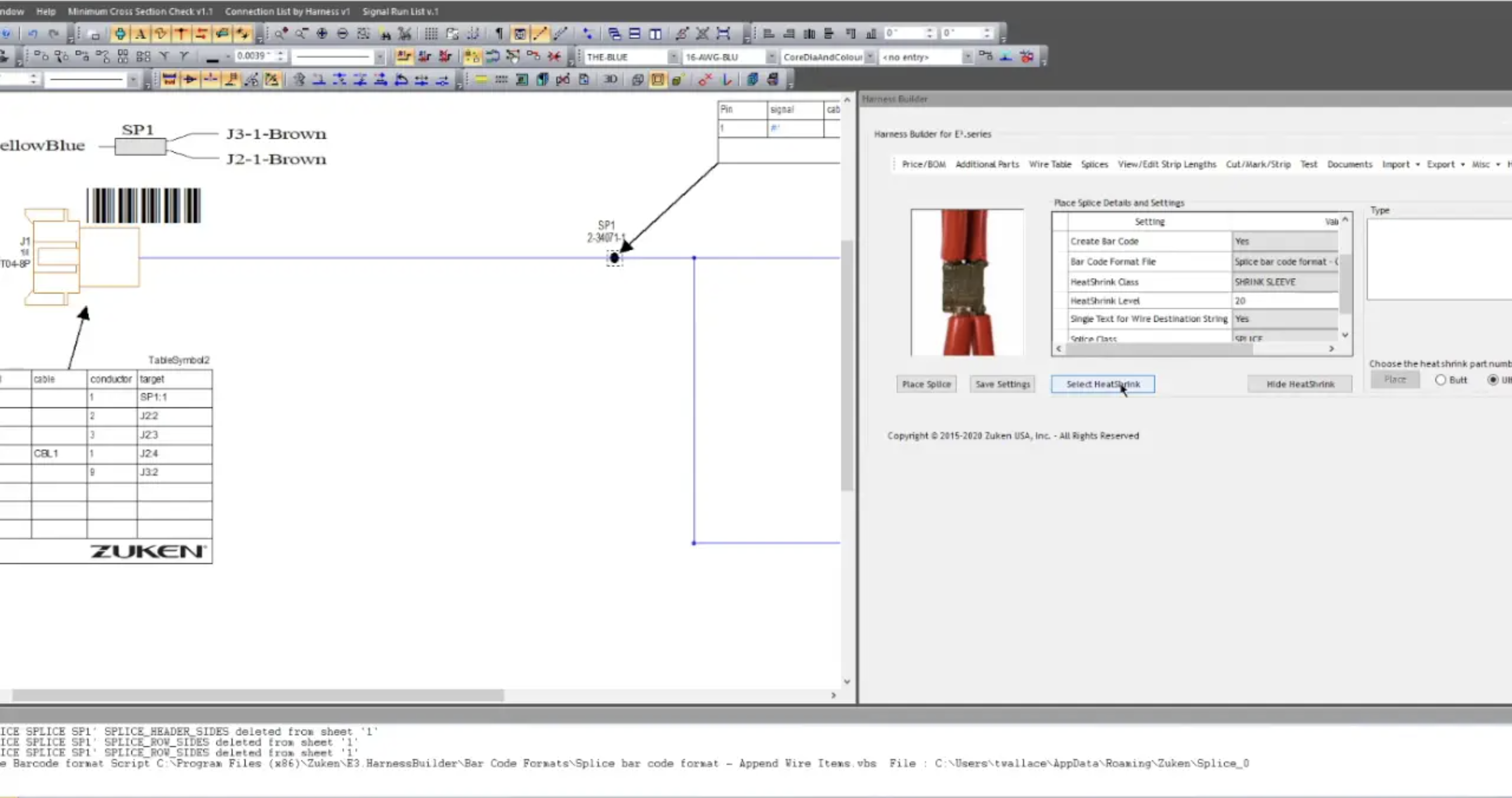 Using the Splices Tab in Harness Builder for E3.Series