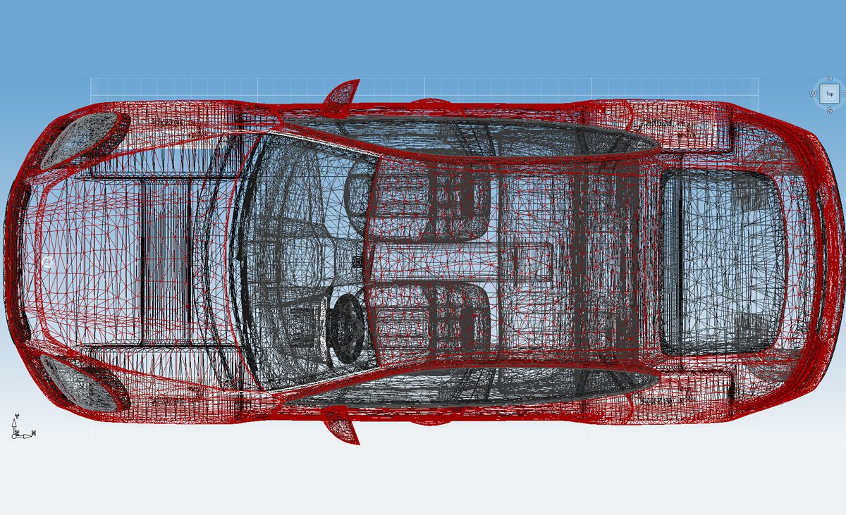 Car Wireframe