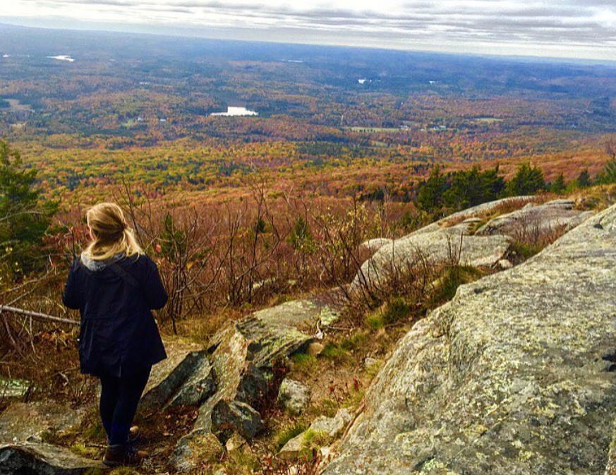Veronica is enjoying the view in Peterborough, New Hampshire.