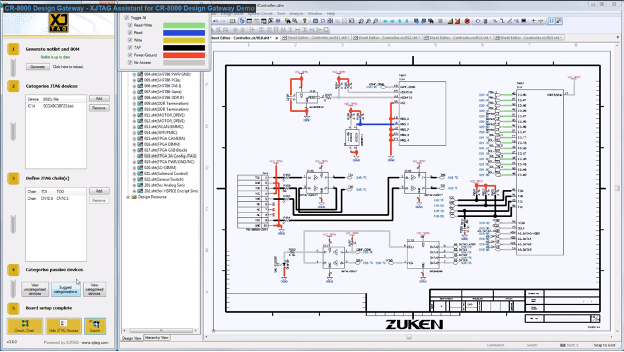 XJTAG DFT Assistant for CR-8000