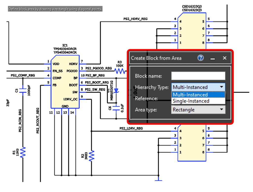 multi-instanced hierarchical design