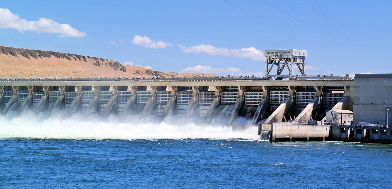 Power Hydroelectric Dam River Water Landscape