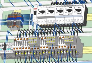 Screenshot of Zuken’s E3.panel software.