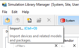 Importing the EBD model into the SLM