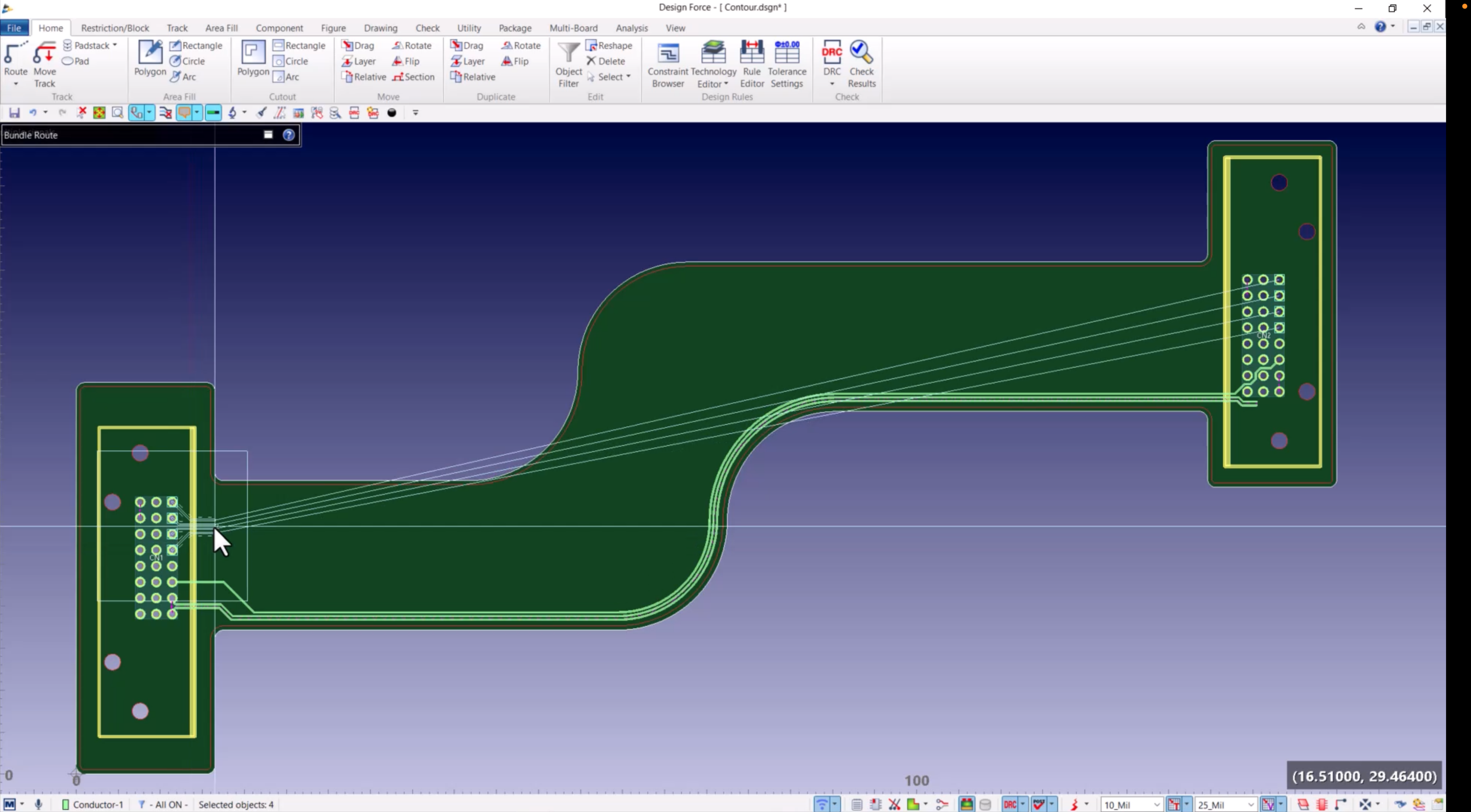 Tech Tip: Optimizing Your PCB Design with Contour Routing in