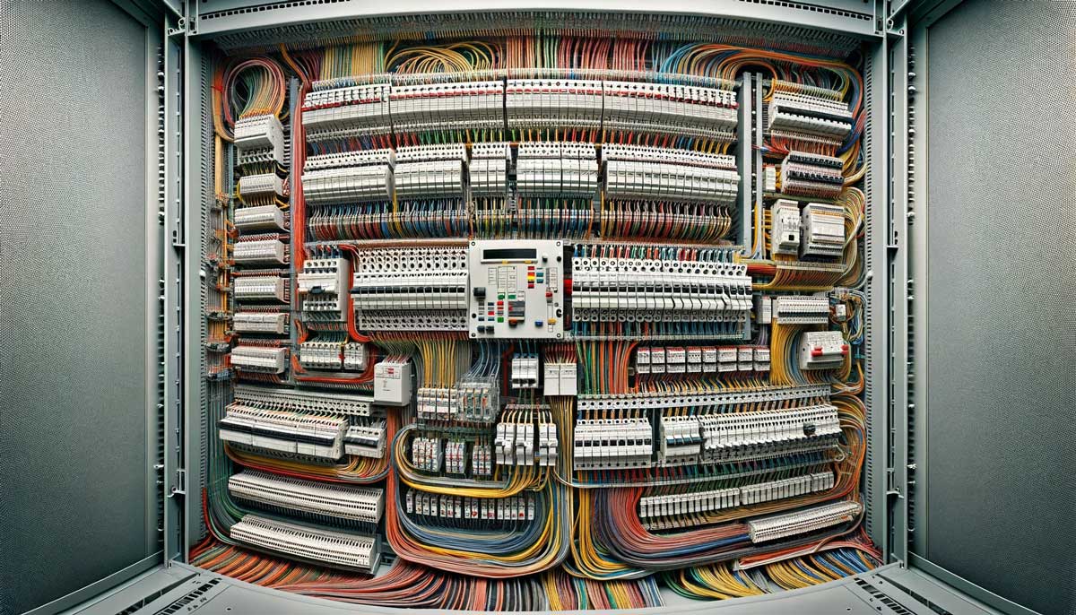 Electrical control on sale panel