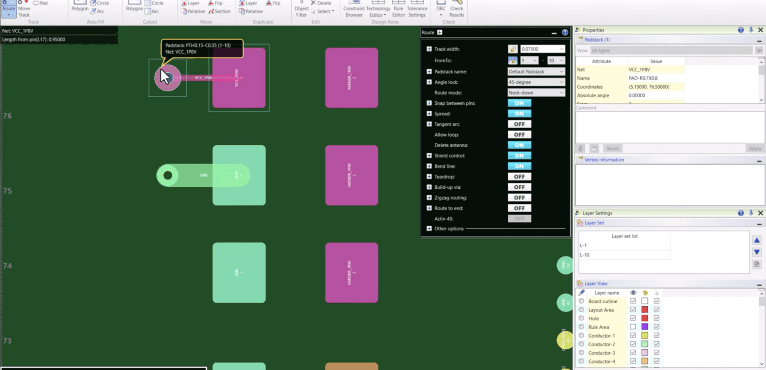 Tech Tip: Buried Via Setup in Design Force