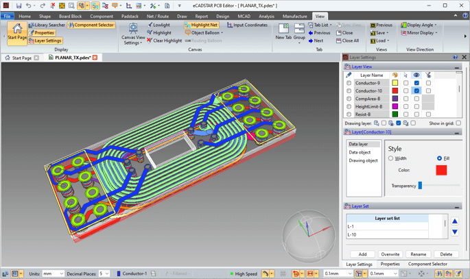 eCadstar 2024 Inductor Parts