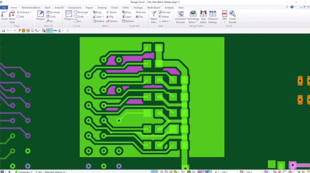 Tech Tips: Batch Selection of No Net Routing Patterns DF-2024 - Zuken US