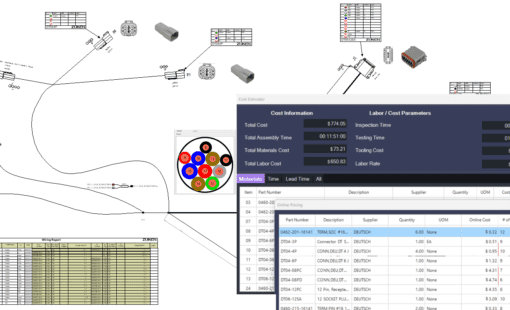 Zuken E3.series Harness Builder 2026 Cost Estimator