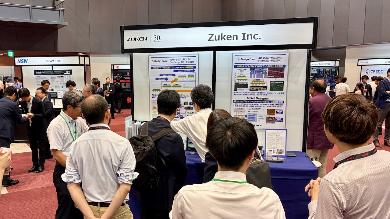 Zuken booth at TSMC 2026